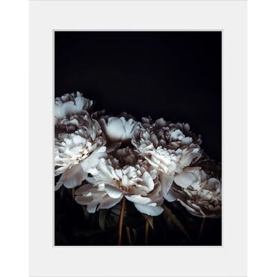 QUEENCE - Ella - Weiß - 40x50 cm - Wall art print QUEENCE - Ella - Weiß - 40x50 cm - Wall art print
