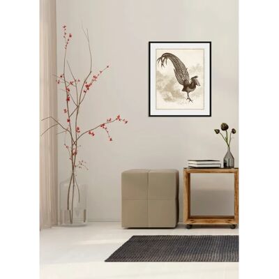 QUEENCE - Lulu - Grau - 30 cm x 40 cm - Wandbild QUEENCE - Lulu - Grau - 30 cm x 40 cm - Wandbild