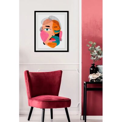 Bild QUEENCE - Klaas - 30x40 cm - Gerahmt - Wall art Bild QUEENCE - Klaas - 30x40 cm - Gerahmt - Wall art