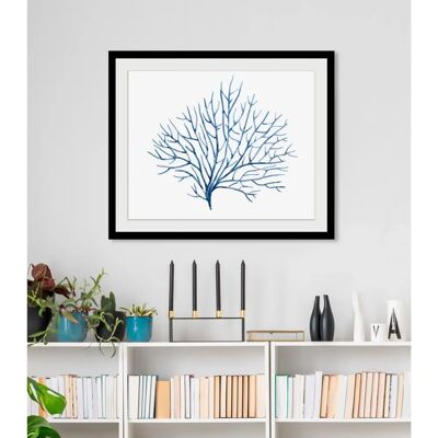 QUEENCE - Cody - Blau - 50x40 cm - Wandbild QUEENCE - Cody - Blau - 50x40 cm - Wandbild