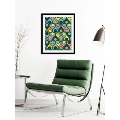 QUEENCE - Lucifer - 40x50 cm - Bunt - Wandbild QUEENCE - Lucifer - 40x50 cm - Bunt - Wandbild