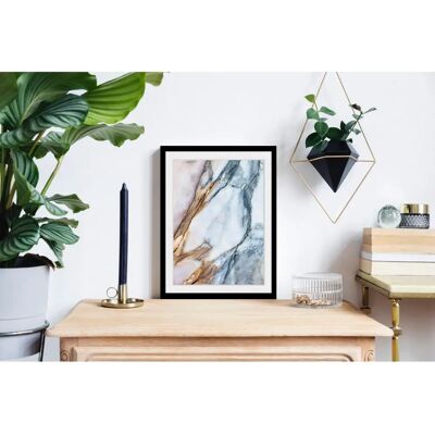 QUEENCE - Hollywood - Grau - 30x40 cm - Wandkunst QUEENCE - Hollywood - Grau - 30x40 cm - Wandkunst