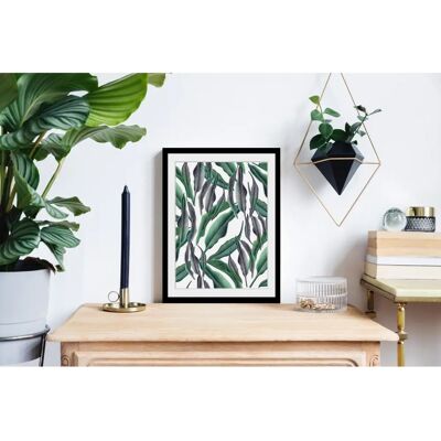 QUEENCE Julia Wandbild - Blätter Hochformat QUEENCE Julia Wandbild - Blätter Hochformat