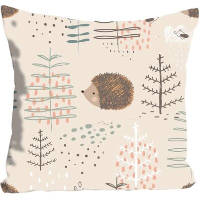 QUEENCE Hayo Dekokissen - 40x40cm - Braun QUEENCE Hayo Dekokissen - 40x40cm - Braun
