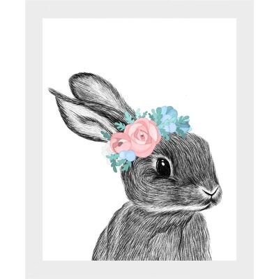 QUEENCE - Albert - 30x40 cm - bunt - Art print QUEENCE - Albert - 30x40 cm - bunt - Art print