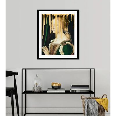 QUEENCE - Emely - gelb-grün - 40x50 cm - Wall art QUEENCE - Emely - gelb-grün - 40x50 cm - Wall art