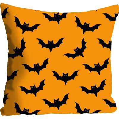 QUEENCE Batman Orange Kissen - Dekoratives Kissen QUEENCE Batman Orange Kissen - Dekoratives Kissen