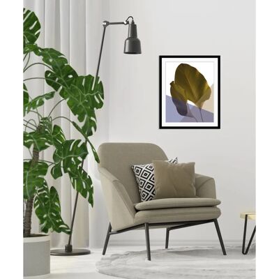 QUEENCE - Moritz - 40x50 cm - Grün-Violett - Wandbild QUEENCE - Moritz - 40x50 cm - Grün-Violett - Wandbild