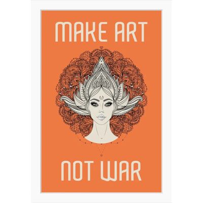 QUEENCE MAKE ART NOT WAR 2.0 - Wandbild QUEENCE MAKE ART NOT WAR 2.0 - Wandbild