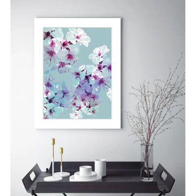 QUEENCE Nadine Wandbild - Blumen Hochformat - Indoor QUEENCE Nadine Wandbild - Blumen Hochformat - Indoor