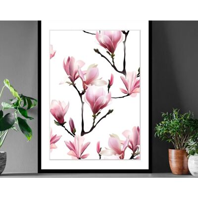 QUEENCE - Estelle - 30x40 cm - Schwarzer Rahmen - Gerahmter Druck QUEENCE - Estelle - 30x40 cm - Schwarzer Rahmen - Gerahmter Druck