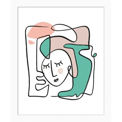 QUEENCE - Ava - 40x50 cm - Wandbilddruck QUEENCE - Ava - 40x50 cm - Wandbilddruck
