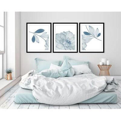 QUEENCE Anja Wandbild - Blumen Hochformat - Gerahmt, 30x40cm QUEENCE Anja Wandbild - Blumen Hochformat - Gerahmt, 30x40cm