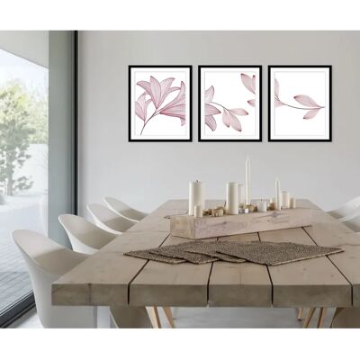 QUEENCE Imsa Pinkes Blumenbild - Wandbild QUEENCE Imsa Pinkes Blumenbild - Wandbild