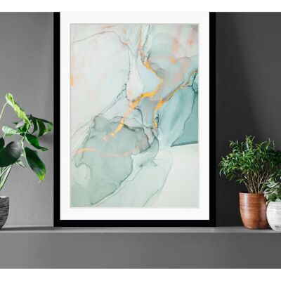 QUEENCE Inga Wandbild - Abstrakt Hochformat 30x40 cm QUEENCE Inga Wandbild - Abstrakt Hochformat 30x40 cm