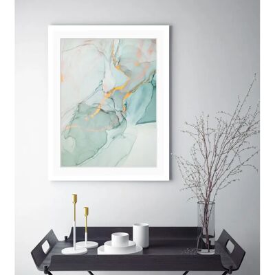 QUEENCE Inga Wandbild - Abstrakt Hochformat - 50x70 cm QUEENCE Inga Wandbild - Abstrakt Hochformat - 50x70 cm