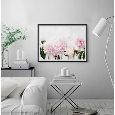 QUEENCE - Bella - rosa - 60x50 cm - Gerahmtes Wandbild QUEENCE - Bella - rosa - 60x50 cm - Gerahmtes Wandbild