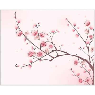 QUEENCE Heike Rosa Blumen Wandbild - Wandbild QUEENCE Heike Rosa Blumen Wandbild - Wandbild