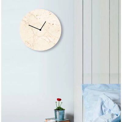 LEGER HOME - BY LENA GERCKE Wanduhr Ø30cm - beige - Wall Clock LEGER HOME - BY LENA GERCKE Wanduhr Ø30cm - beige - Wall Clock