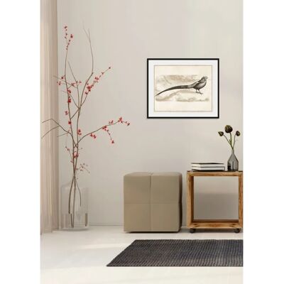 QUEENCE - Daniel - grau - 50x40 cm - Wall art print QUEENCE - Daniel - grau - 50x40 cm - Wall art print