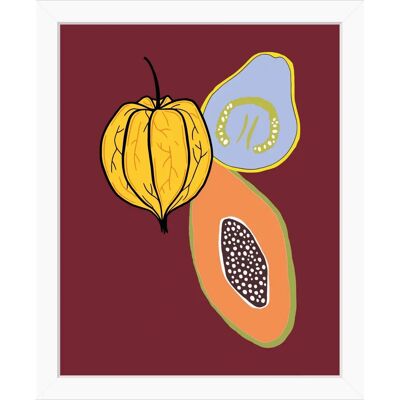 Balea Obst Wandbild - 40x50 cm Balea Obst Wandbild - 40x50 cm