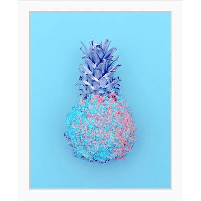 QUEENCE - Christian - Blau - 40x50 cm - Wall art print QUEENCE - Christian - Blau - 40x50 cm - Wall art print