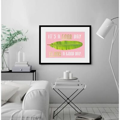 QUEENCE - GOOD DAY - 50x40 cm - Wall art print QUEENCE - GOOD DAY - 50x40 cm - Wall art print