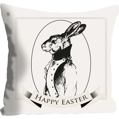 QUEENCE Bux Bunny Dekokissen - Hasenmuster QUEENCE Bux Bunny Dekokissen - Hasenmuster