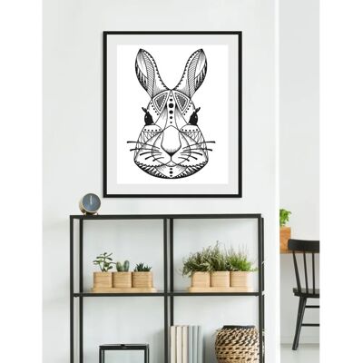 QUEENCE - Edvin - 50x70 cm - Portrait - Wall Art QUEENCE - Edvin - 50x70 cm - Portrait - Wall Art