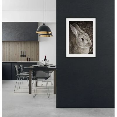 QUEENCE - Tilde - 30 x 40 cm - Braun - Framed wall art QUEENCE - Tilde - 30 x 40 cm - Braun - Framed wall art