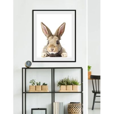 QUEENCE - Joona - 30x40 cm - Braun - Wandbild QUEENCE - Joona - 30x40 cm - Braun - Wandbild
