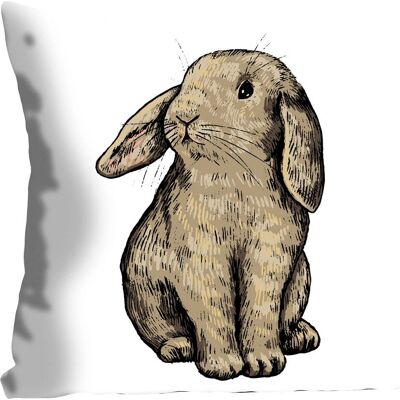 QUEENCE Eilert Kuschelhase Kissen - Dekoration QUEENCE Eilert Kuschelhase Kissen - Dekoration