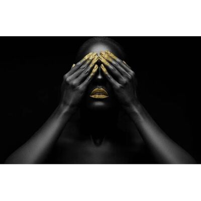 QUEENCE Horus Acrylglasbild - Goldblatt Wandkunst QUEENCE Horus Acrylglasbild - Goldblatt Wandkunst