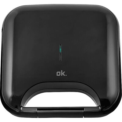 Sandwich Maker OK OSM 1111 - 750W, 2 Panini, Nero Sandwich Maker OK OSM 1111 - 750W, 2 Panini, Nero