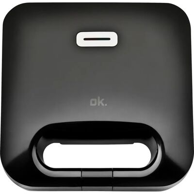 Sandwichera OK OSM 3211 - 750W, 3 en 1, Antiadherente, Negro Sandwichera OK OSM 3211 - 750W, 3 en 1, Antiadherente, Negro