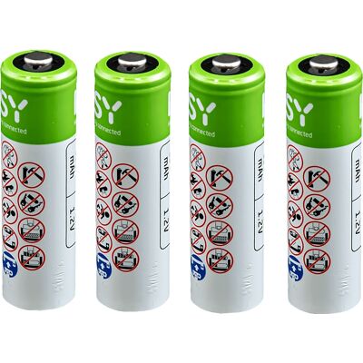 Batterie AA ricaricabili Isy IAB-2002 - 2300 mAh Batterie AA ricaricabili Isy IAB-2002 - 2300 mAh