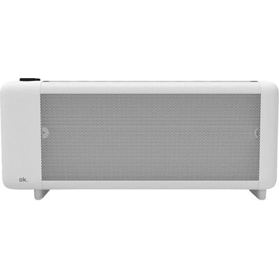 Calefactor OK OMIH 15221 W - Blanco con 2 niveles de calor Calefactor OK OMIH 15221 W - Blanco con 2 niveles de calor