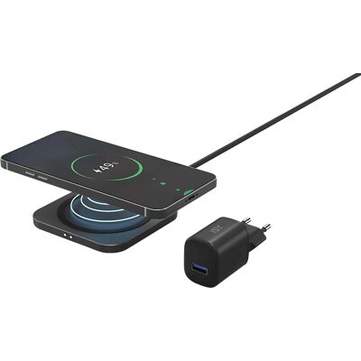 Chargeur sans fil ISY - 15W, Universel, Charge rapide - Wireless Charger Chargeur sans fil ISY - 15W, Universel, Charge rapide - Wireless Charger