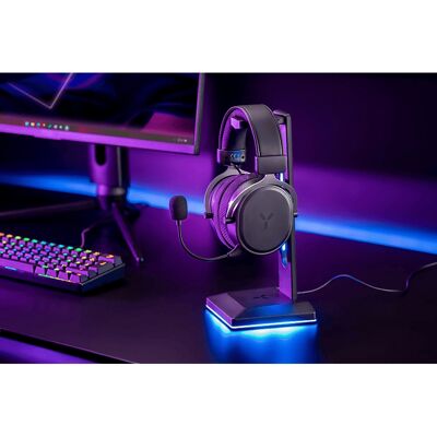 ISY IGS-7000 RGB Gaming Headset-Ständer - Schwarz ISY IGS-7000 RGB Gaming Headset-Ständer - Schwarz