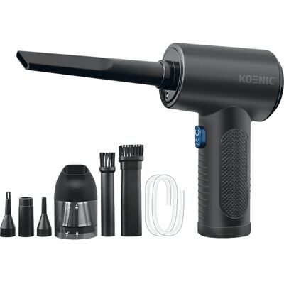 Koenic Handstaubsauger KVBR 11124, 68W, 30 min Autonomie, Schwarz Koenic Handstaubsauger KVBR 11124, 68W, 30 min Autonomie, Schwarz