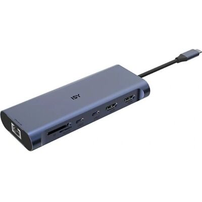 Station d'accueil ISY IAD-1030 - Argent - HDMI, USB-A, USB-C Station d'accueil ISY IAD-1030 - Argent - HDMI, USB-A, USB-C