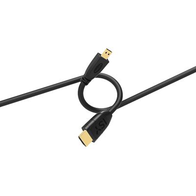 ISY CAVO HDMI A-D 1,5M GOLD - HDMI Kabel ISY CAVO HDMI A-D 1,5M GOLD - HDMI Kabel