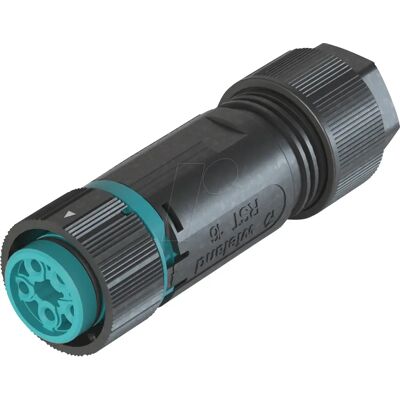 WIELAND RST16I5 B2 T - türkisblau, 16-polig Twistlock Connector WIELAND RST16I5 B2 T - türkisblau, 16-polig Twistlock Connector
