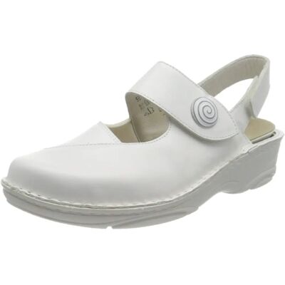 Berkemann Helene Scarpe in Pelle e Stretch Bianche - Scarpe Berkemann Helene Scarpe in Pelle e Stretch Bianche - Scarpe
