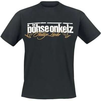 Böhse Onkelz Gehasst, verdammt, vergöttert II. - T-Shirt - Kurzärmlig - Schwarz Böhse Onkelz Gehasst, verdammt, vergöttert II. - T-Shirt - Kurzärmlig - Schwarz