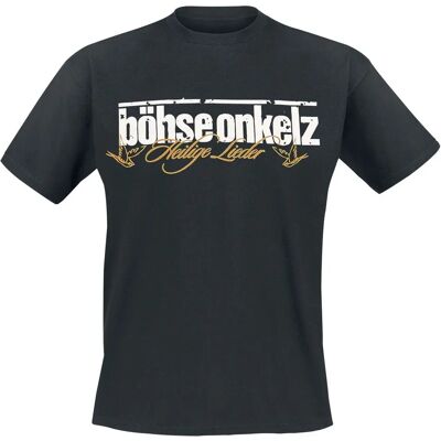 Böhse Onkelz Gehasst, verdammt, vergöttert II. - T-Shirt Kurzarm - Herren - Schwarz Böhse Onkelz Gehasst, verdammt, vergöttert II. - T-Shirt Kurzarm - Herren - Schwarz