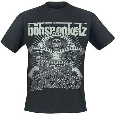 Böhse Onkelz Mexico 2014 Kurzarm T-Shirt - Offizielles Merchandising Böhse Onkelz Mexico 2014 Kurzarm T-Shirt - Offizielles Merchandising