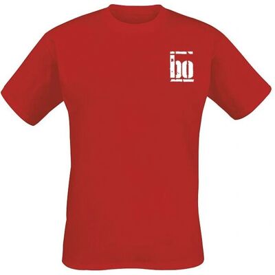Böhse Onkelz Böhse Onkelz Kurzes T-Shirt - Rocker - S-3XL - Herren - Rot - Produktart Böhse Onkelz Böhse Onkelz Kurzes T-Shirt - Rocker - S-3XL - Herren - Rot - Produktart