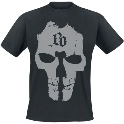 Böhse Onkelz BO Skull Kurzarm T-Shirt - Herren - Schwarz - T-Shirt Böhse Onkelz BO Skull Kurzarm T-Shirt - Herren - Schwarz - T-Shirt