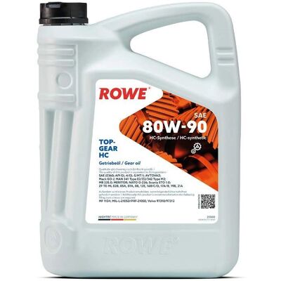 ROWE 25000-0050-99 Getriebeöl - Hydro-Cracked 80W-90 - Hightec Topgear ROWE 25000-0050-99 Getriebeöl - Hydro-Cracked 80W-90 - Hightec Topgear